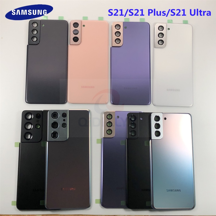 全新 Samsung 三星 Galaxy S21 / S21 Plus / S21 Ultra 後背玻璃殼後蓋電池蓋