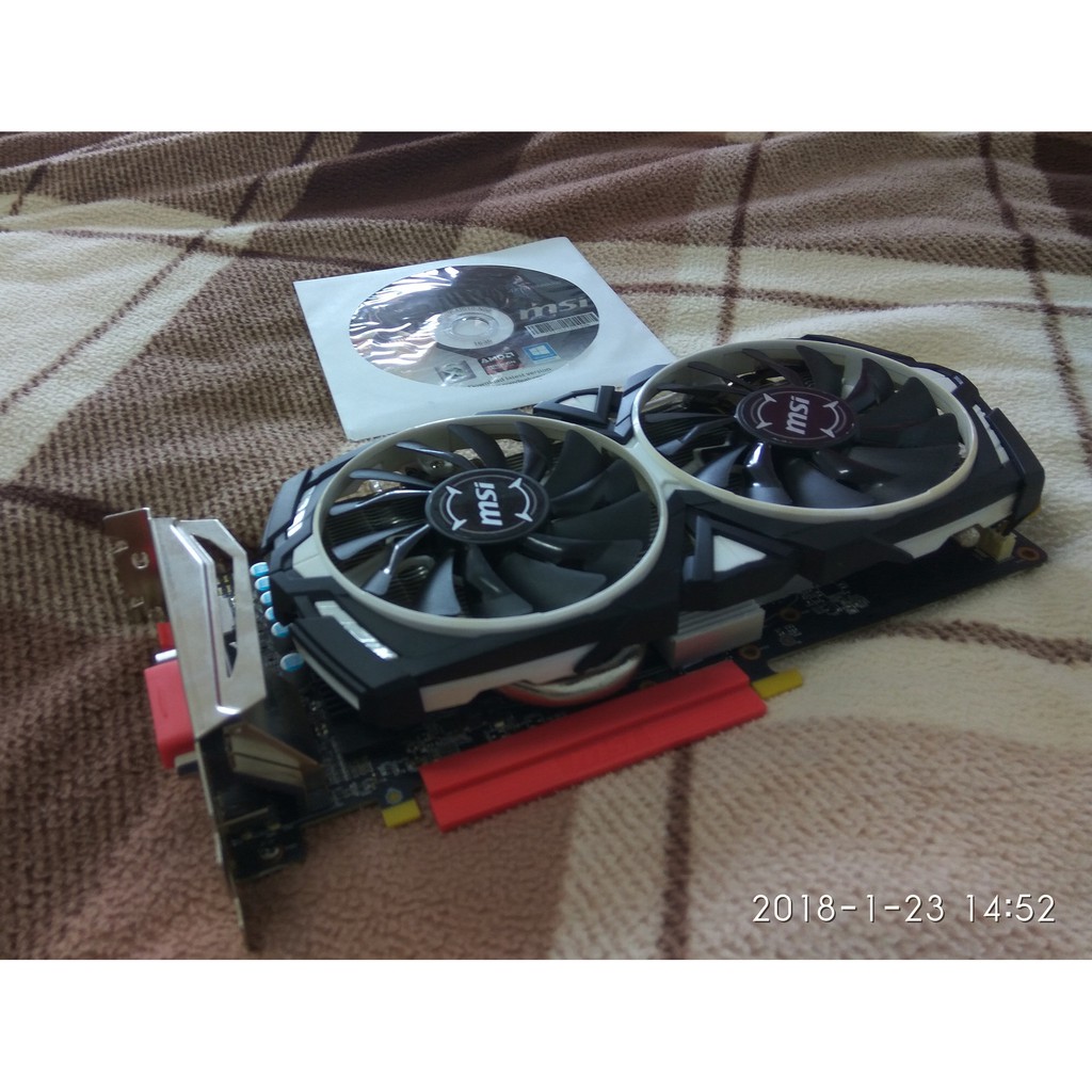 微星 RX470 ARMOR 8G OC 鎧甲虎顯示卡 二手