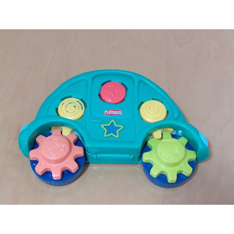 二手 PLAYSKOOL 齒輪小車益智遊戲組