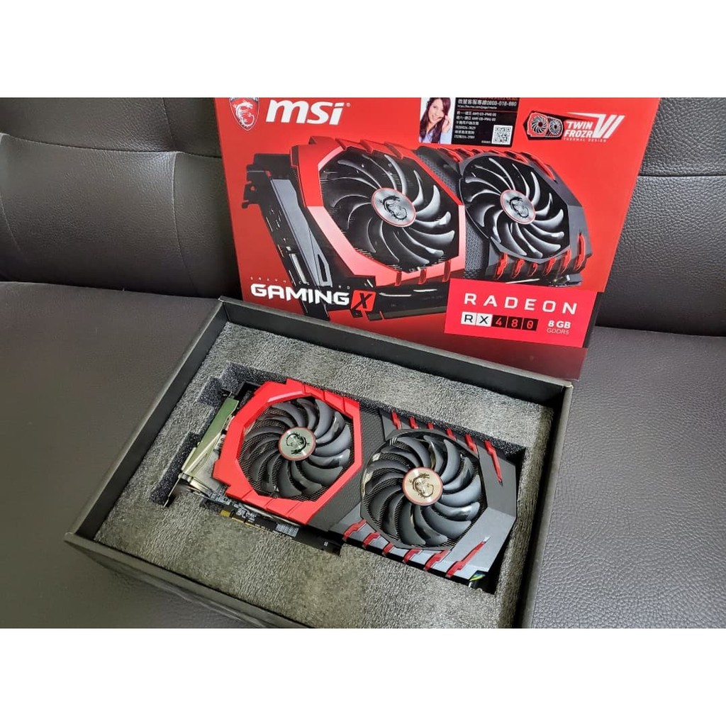 MSI RX480 8G GAMING