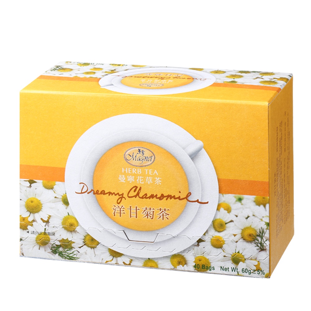 曼寧洋甘菊茶包（盒裝40入）Magnet Dreamy Chamomile Tea Bag (40p/Box)