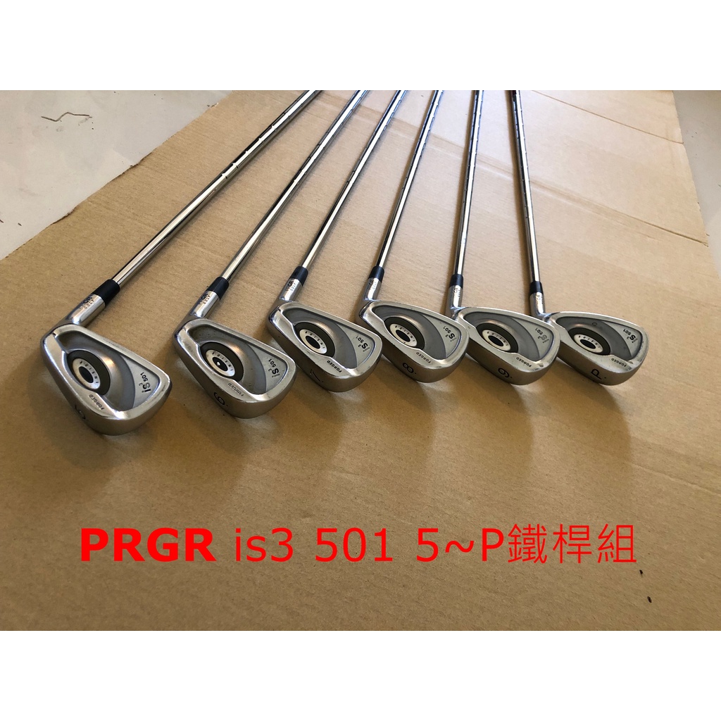 [二手美品] PRGR is3 501 5~P鐵桿組