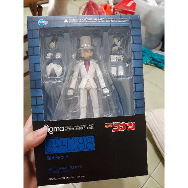 絕版 正版 代理 名偵探柯南 基德 怪盜基德 公仔 可動 figma sp088 好微笑 good gsc 黏土人