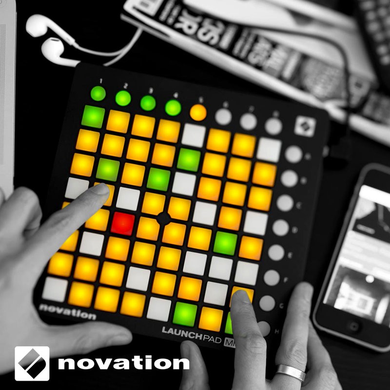 老羊樂器店 開發票原廠novation Launchpad Mini Mk2 Midi Pad 控制器 蝦皮購物