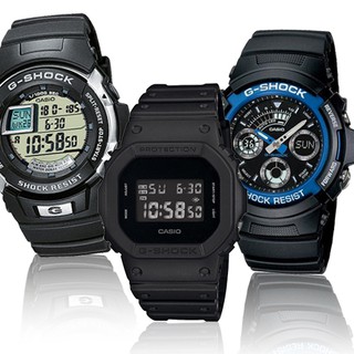 【CASIO】G-SHOCK 風聲碟影時尚運動腕錶 (共5款)正版宏崑公司貨