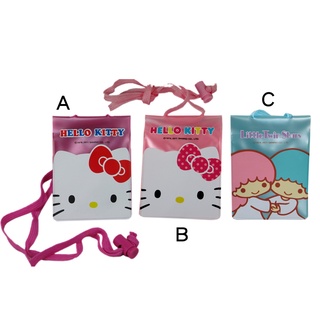 卡漫城 - 識別證套 3選2 ㊣版 Hello Kitty Twin Stars Kikilala 雙子星 掛繩票卡套