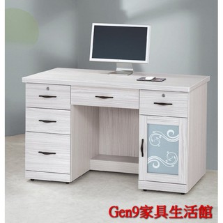 Gen9 傢俱生活館..密卡登4.2尺書桌(010-2B)-KH:231-5..臺北地區免運費!!