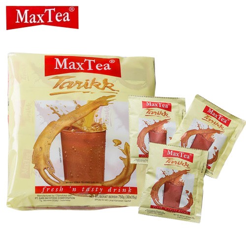 #悠西將# 印尼 MaxTea 即溶奶茶 方便包 30入/包 印尼奶茶 印度拉茶 印尼拉茶 美詩