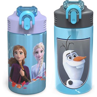 預購不鏽鋼款 兩入組 473ML❤️正版❤️美國迪士尼 冰雪奇緣 公主 吸管水壺 艾莎 安娜 水杯 雪寶 兒童水壺