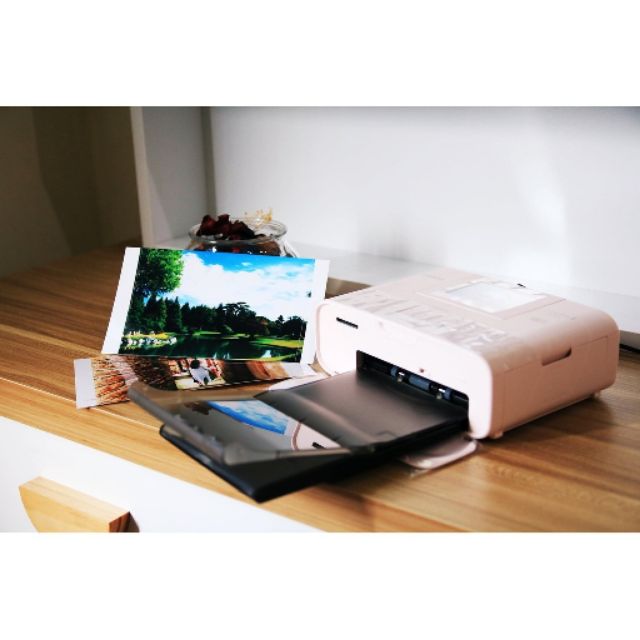 二手良品 Canon CP1200 相印機 贈 5包相紙  粉色 照片沖洗機 熱昇華