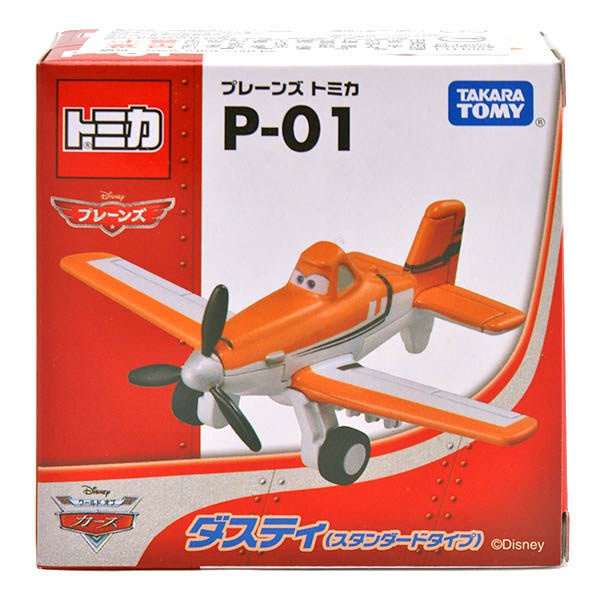 Disney 迪士尼 PLANES 飛機總動員 德思奇 P-01 TOMICA 合金多美小汽車 P01