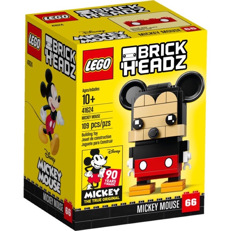 樂高 LEGO 41624 Mickey Mouse 米奇 BrickHeadz系列 大頭系列 二手已組