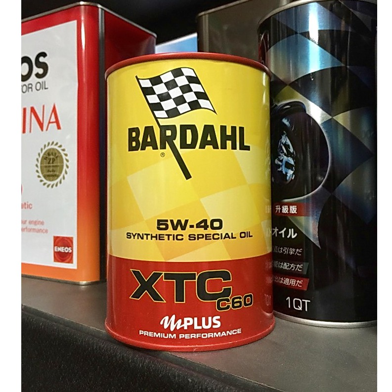 【油品味】百達 BARDAHL XTC C60 5W-40 5W40 圓鐵罐 汽車機油