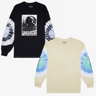 PLEASURES HAIRCUT/NOT AFRAID TO DIE L/S 渲染 長袖T恤 洛杉磯品牌