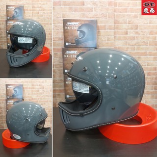 DT安全帽 M2R MX-2 SV 水泥灰 超輕量 山車帽 復古 越野帽 全罩帽 安全帽 內藏墨鏡