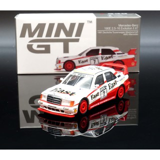 【MASH】現貨特價 Mini GT 1/64 Mercedes 190E EVO2 #7 1991 DTM