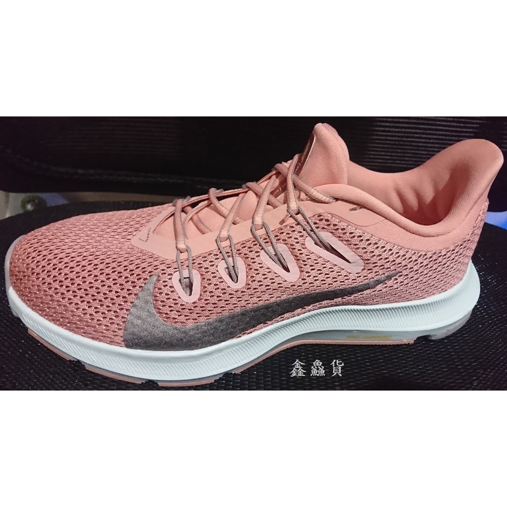 2019 七月 NIKE WMNS QUEST 2 運動鞋 慢跑鞋 粉白 CI3803-600