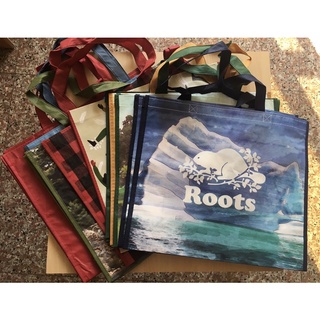 現貨 Roots 限量購物袋/ 環保袋