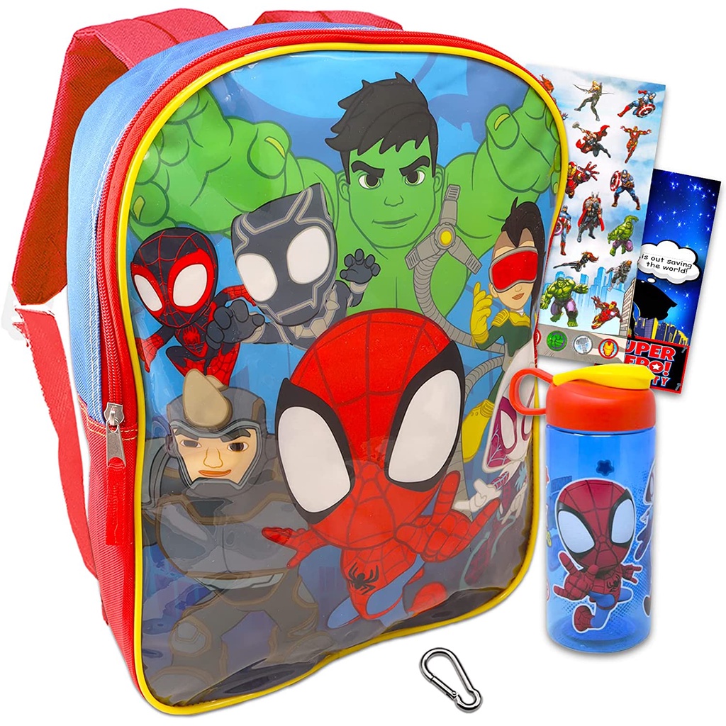 預購👍空運👍美國迪士尼 Marvel Spidey 兒童 書包 水壺 後背包 包包 蜘蛛人