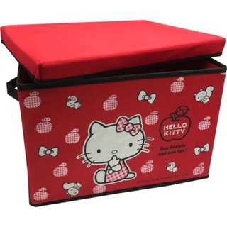 正版 Hello kitty 衣物收納箱 居家收納 防塵
