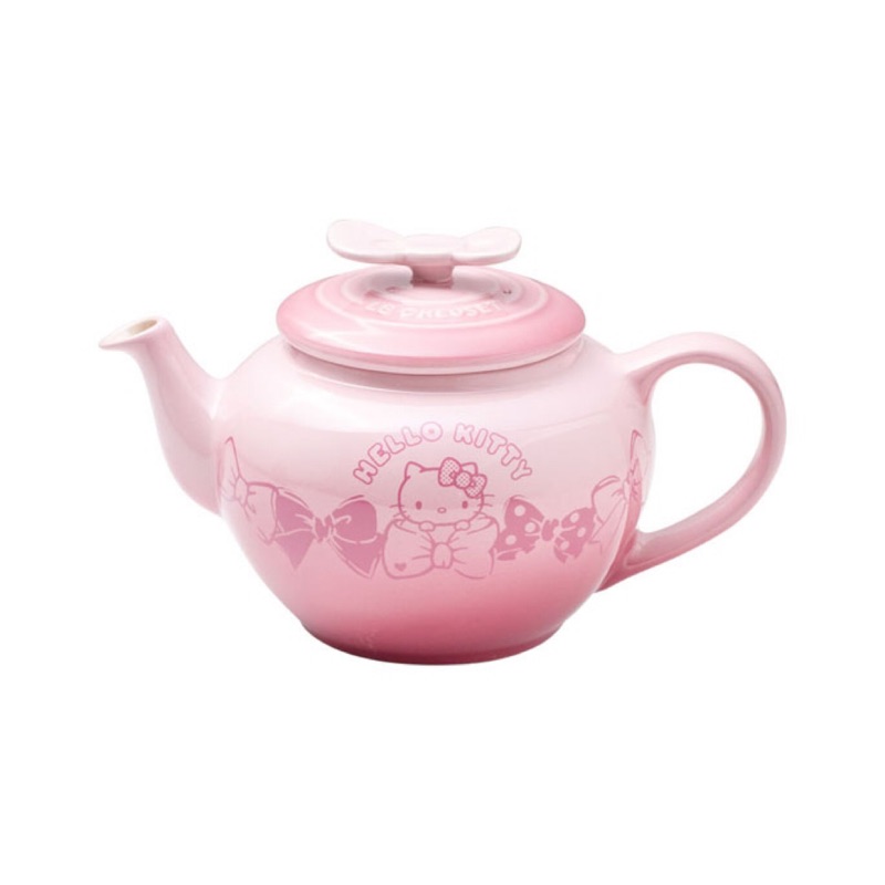 Le Creuset  茶壺 Hello Kitty