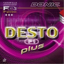 桌球孤鷹 DONIC F1 PLUS (紅黑2.0-MAX) f1加強版 新貨到!