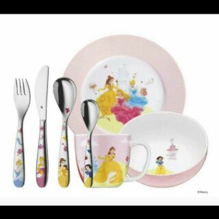 （現貨）WMF-Disney公主兒童餐具七件組