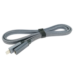 數據線 Type-C 公/母延長線 PD100W 1.2m SJX-141