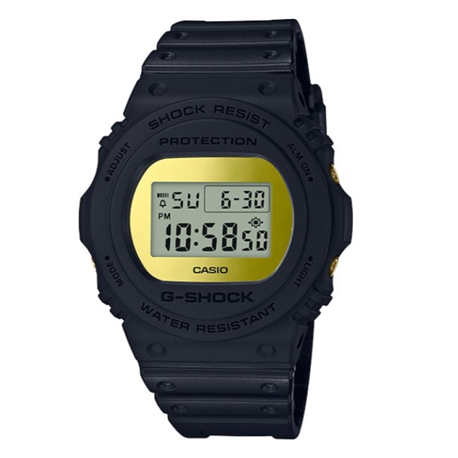 CASIO卡西歐 G-SHOCK 時尚運動錶 (DW-5700BBMB-1)