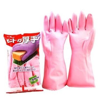【日本TERAMOTO】頂級植絨抑菌手套 /手套家事/ 防臭抗菌手套 HOME WORKING