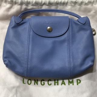 Longchamp Le Pliage Cuir斜背包