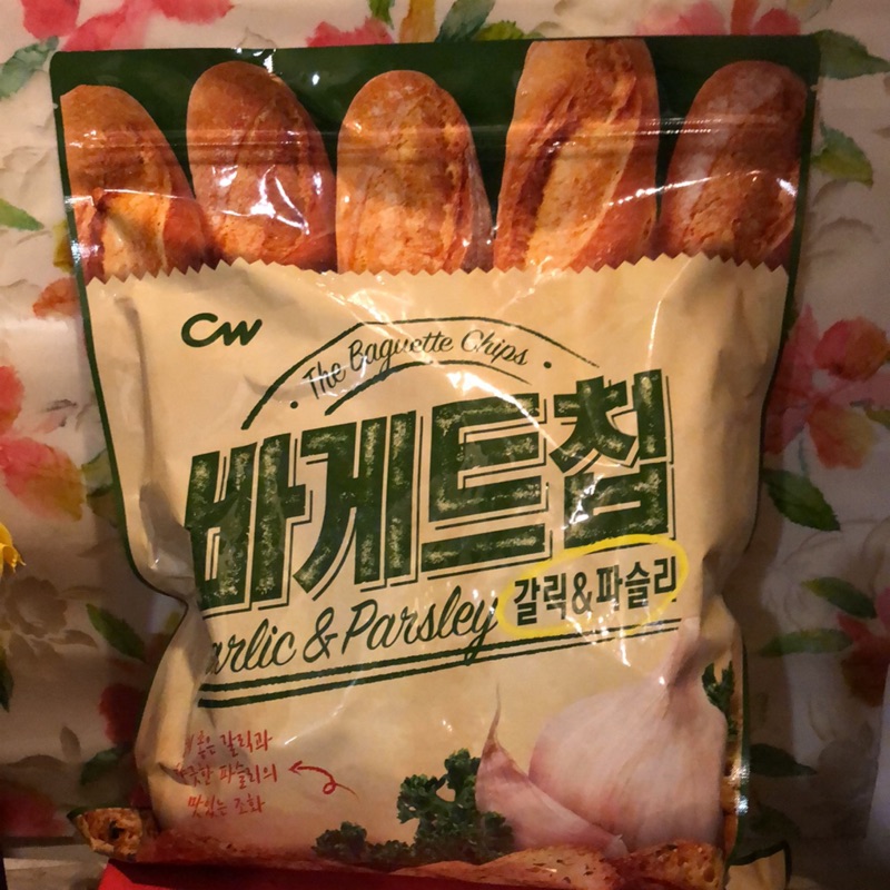 韓國CW大蒜麵包餅乾(400克）