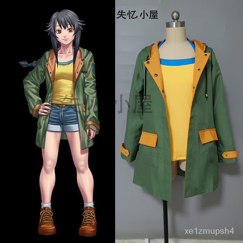 人狼村之謎  芹澤韆枝實cosplay服裝套女來圖定製常服 cos服 cosplay.fm❤