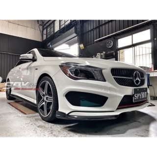 SPY國際 賓士 Benz W117 CLA AMG前保桿 碳纖維定風翼