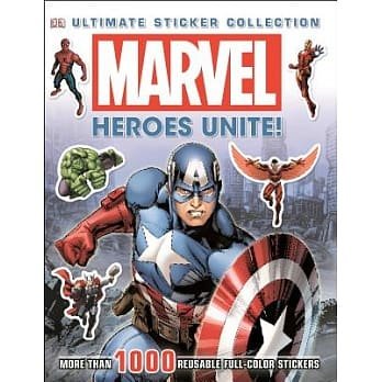 MARVEL: HEROES UNITE! 英雄聯盟 動動手貼紙書