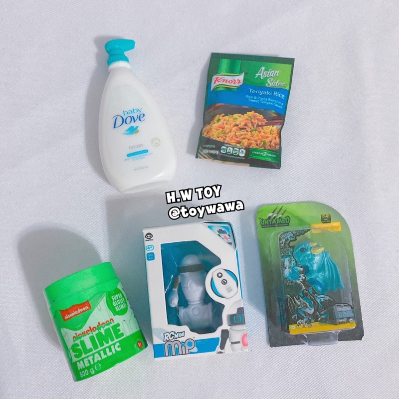 ZURU 5 Surprise toy mini brands 五倍驚喜球 恐龍 史萊姆 機器人 多芬康寶 玩具 超市💕