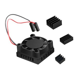 ◄P10B► 樹莓派4代 Raspberry Pi 4B 冷卻散熱器風扇套裝散熱片鋁座 帶背膠
