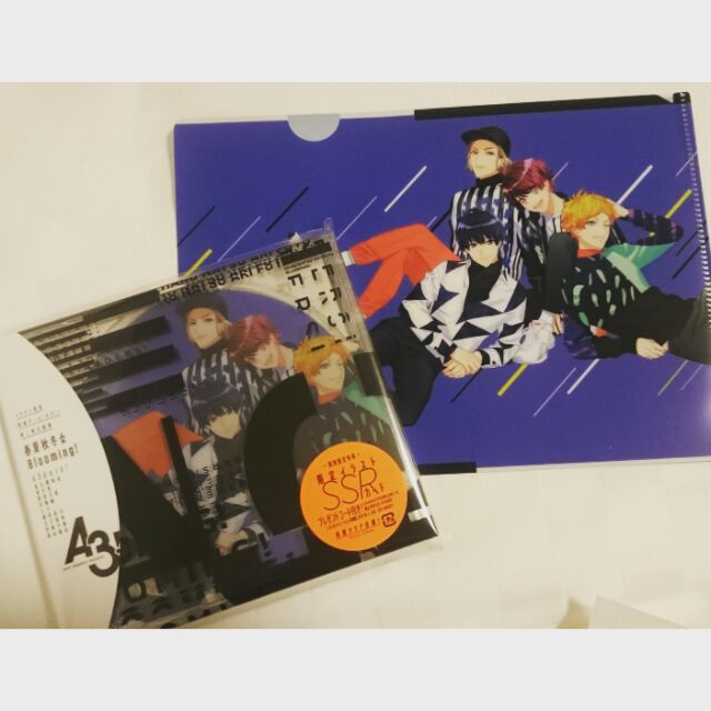 現貨a店特典版附資料夾a3 第二部主題歌 春夏秋冬 Blooming 無ssr序號 蝦皮購物