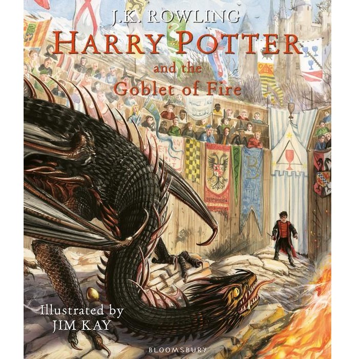 Harry Potter and the Goblet of Fire (Illustrated Edition) 哈利波特 4: 火盃的考驗【金石堂、博客來熱銷】