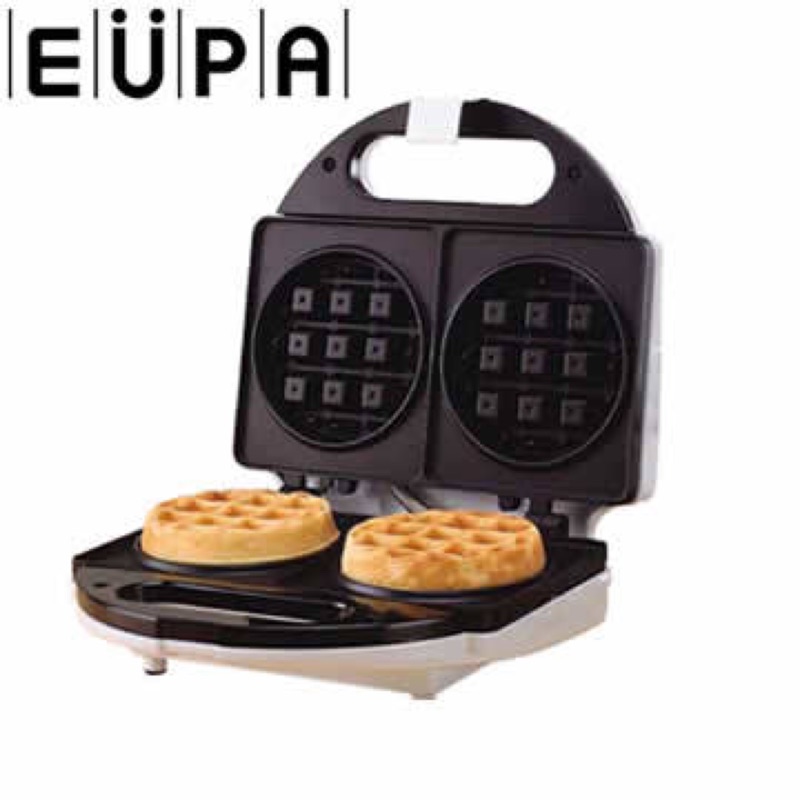 [全新未用] 全新EUPA優柏鬆餅機 電熱夾式烤盤鬆餅機