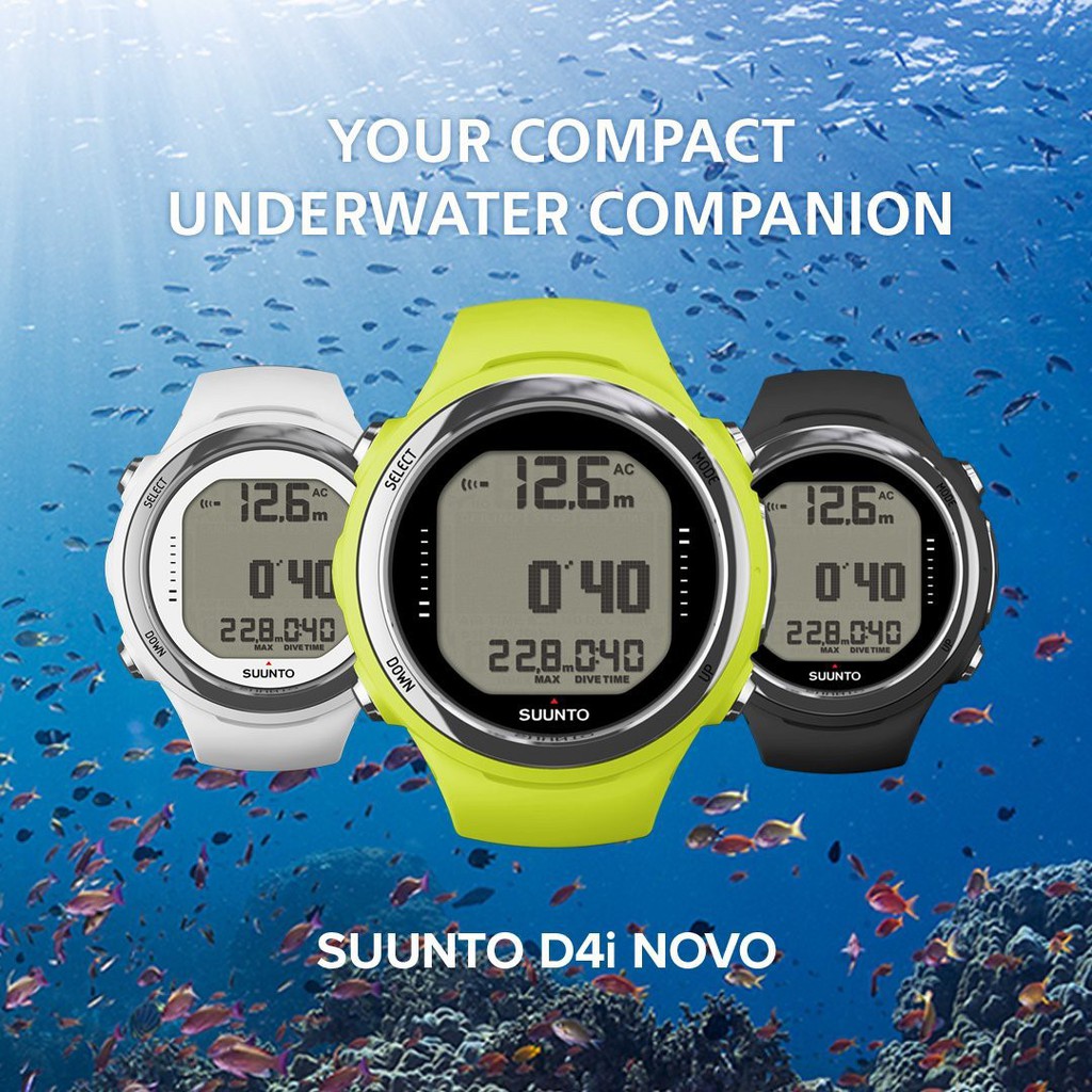 亞潮潛水  SUUNTO D4I NOVO 三色 新款 分期 保固三年 公司貨 送保護貼