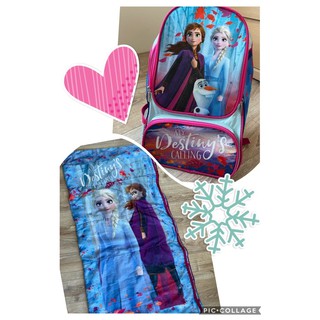 Disney Frozen 2 睡袋 + 牛津 書包 背包