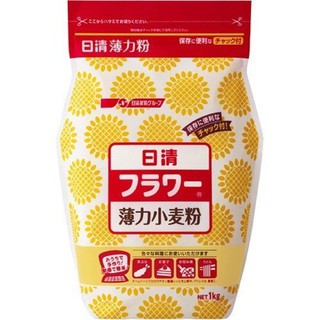 日本日清薄力小麥粉 低筋麵粉 1000G 日本麵粉