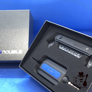Double X2 木吉他 主動式 雙系統 響孔 麥克風 無線拾音器 pickup USB充電式