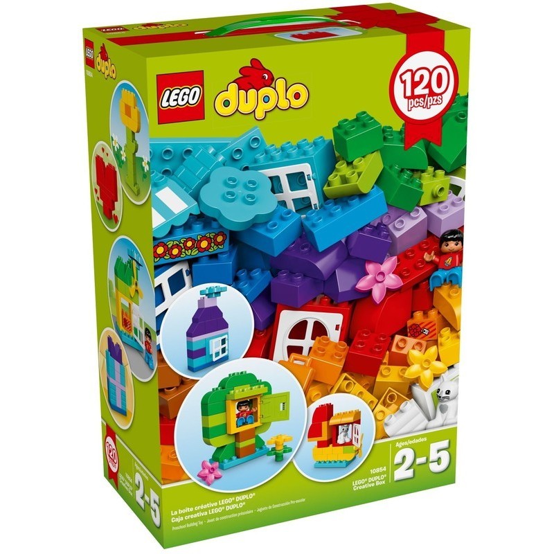 【積木樂園】樂高 LEGO 10854 得寶系列 創意拼砌箱(大) 120pc