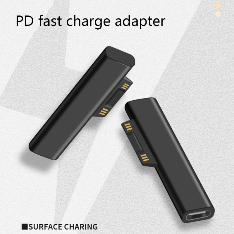 Kok Surface Connect 到 USB C 充電連接器 USB C 電源母頭適配器,適用於 Surface