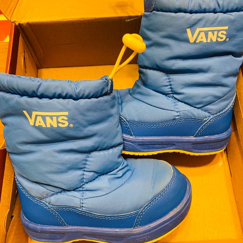 二手九成新兒童雪靴15公分（VANS)原價1480