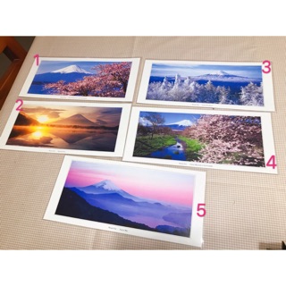 現貨 富士山明信片 富士山紀念品 文具控 富士山