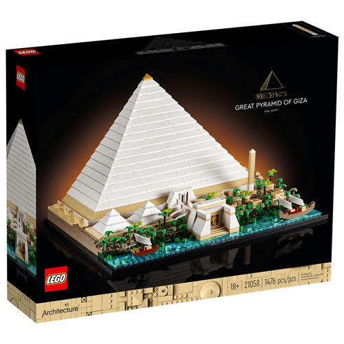 LEGO樂高 LT21058吉薩金字塔2022_Architecture 世界建築