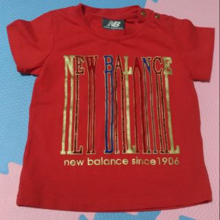 NB New Balance 女童 短袖T恤 短袖上衣 90cm 90公分 2y
